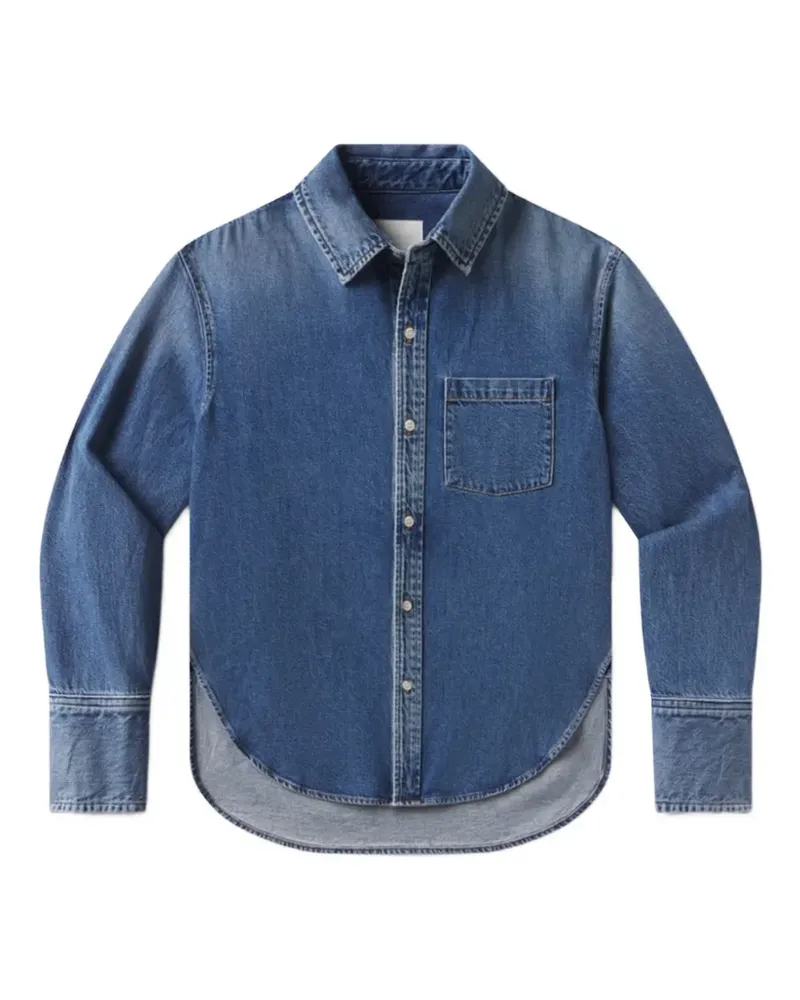 Citizens of humanity Jeanshemd mit Brusttasche - Blau Blau