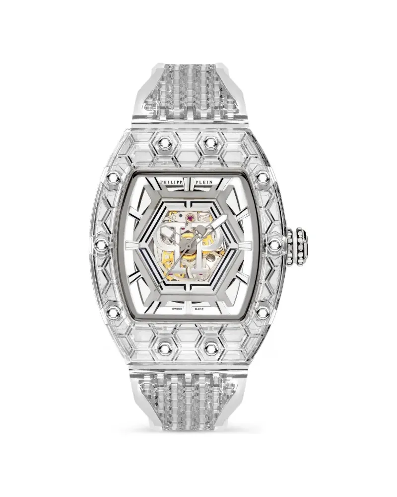 Philipp Plein Crypto King Hexagon Ice Breaker 55mm - Nude Nude