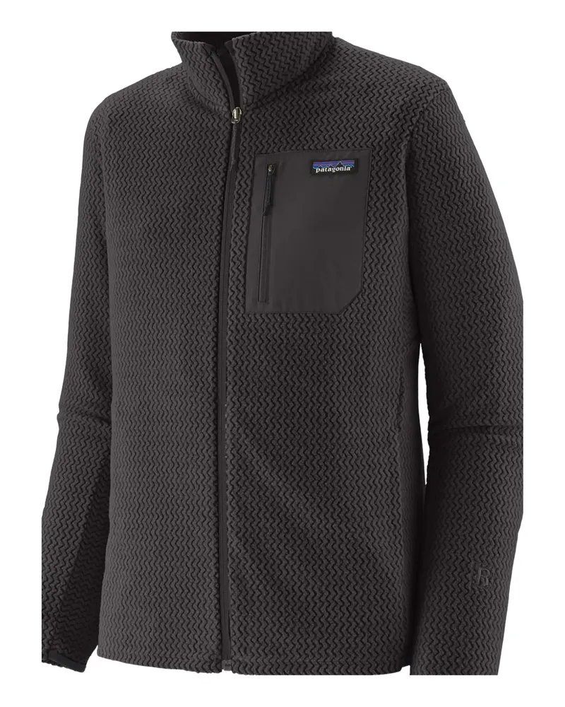 Patagonia x R1® Air Jacke mit strukturierten Taschen - Grau Grau