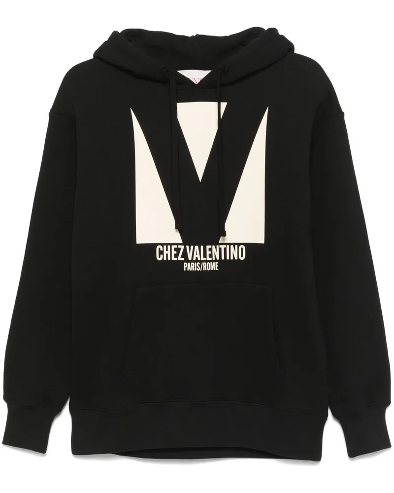 Valentino Garavani Chez Hoodie - Schwarz Schwarz