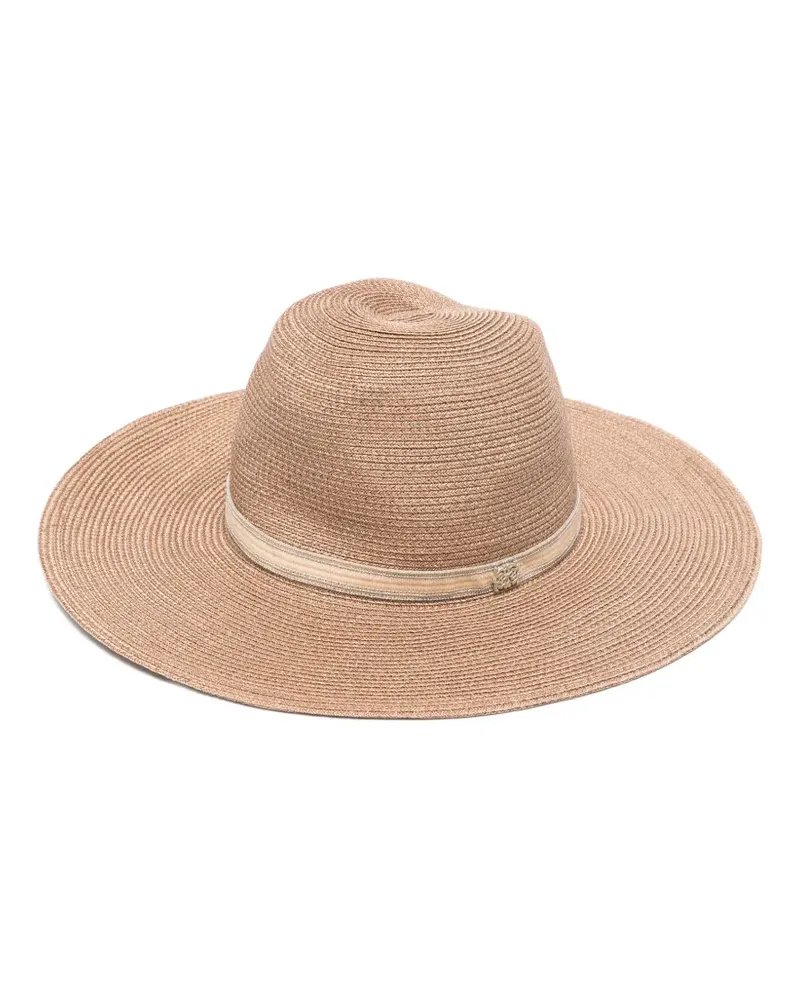 PANICALE Cashmere Panama Hut - Nude Nude