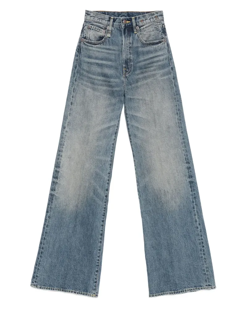 R13 washed jeans - Blau Blau