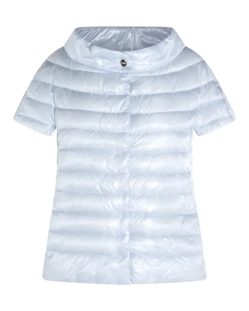Herno Kurzärmelige Greta Daunenjacke - Blau Blau