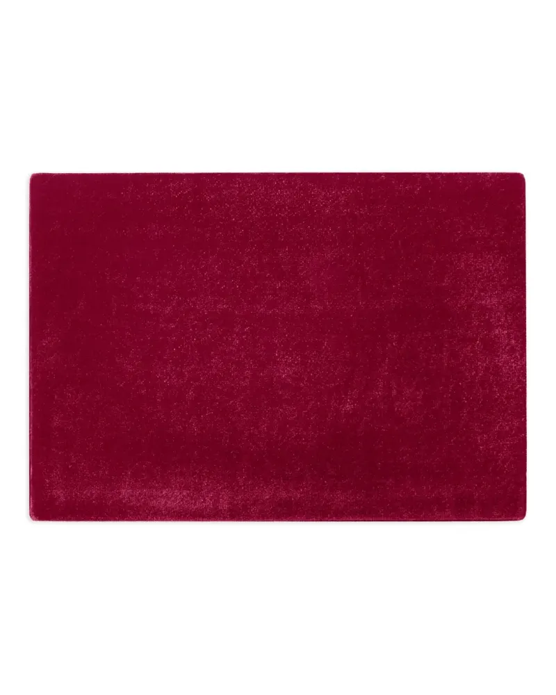 Sophie Bille Brahe Große Schmuckschatulle aus Samt - Rot Rot