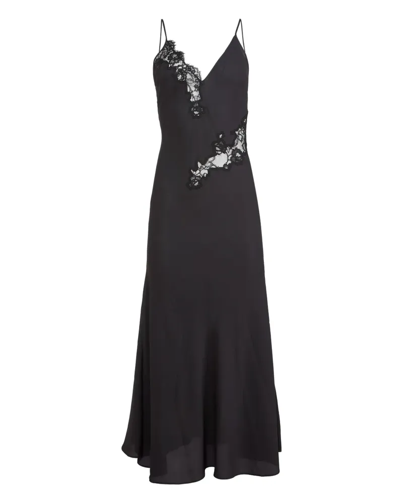 Fleur Du Mal Juliet lace maxi dress - Schwarz Schwarz