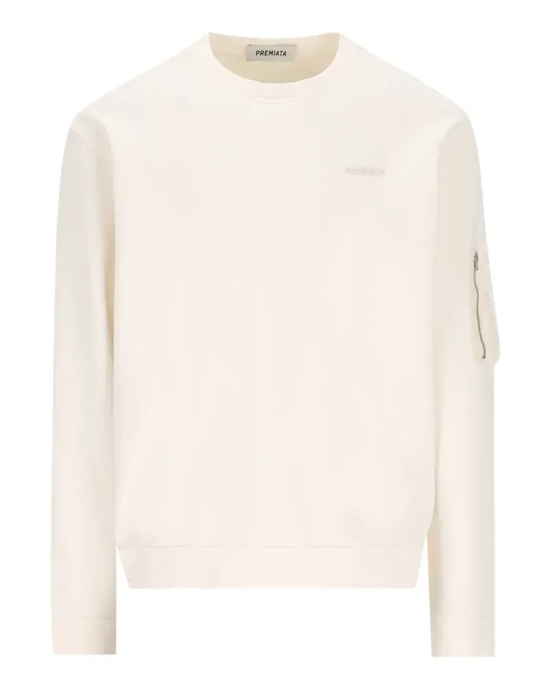 Premiata zip-pocket jumper - Nude Nude