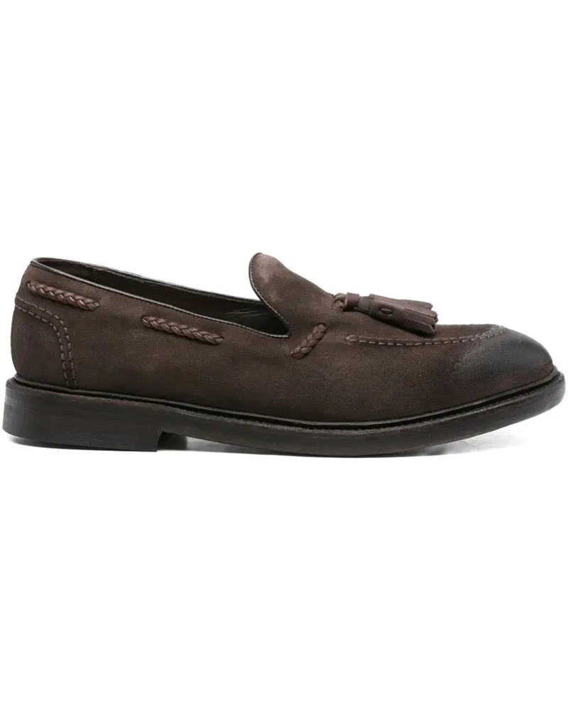CENERE GB Loafer mit Quasten - Braun Braun