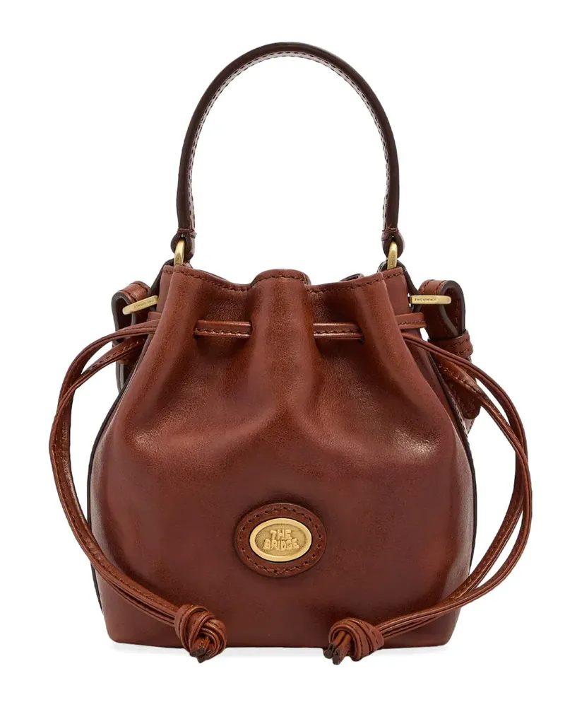 The Bridge Beuteltasche aus Leder - Braun Braun