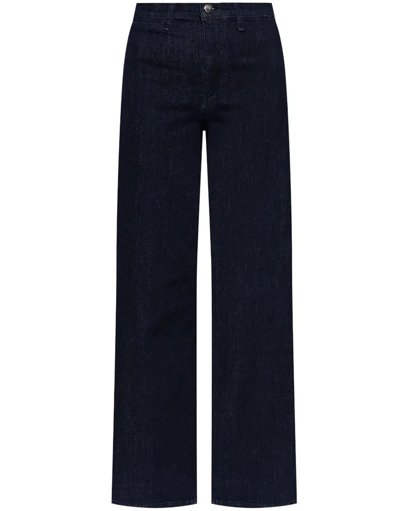 Rag & Bone Jeans mit weitem Bein - Blau Blau