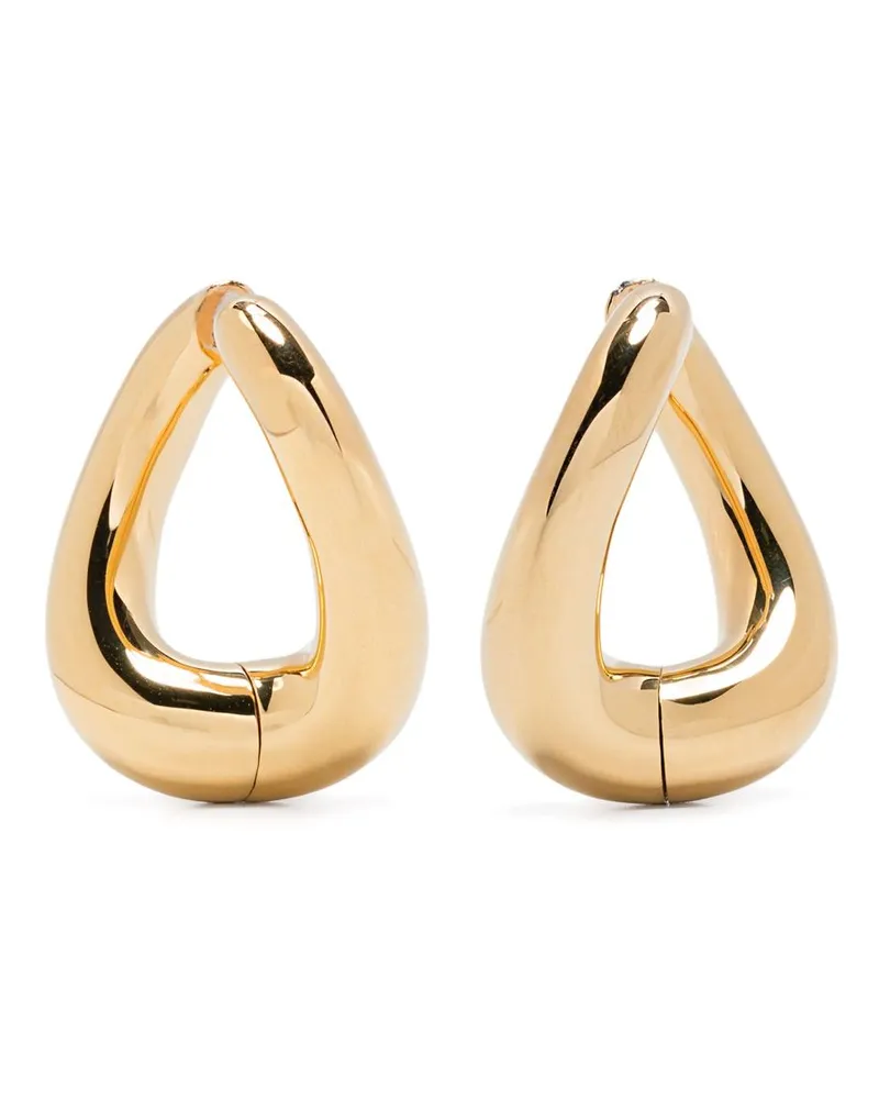 Tom Wood Twist hoop earrings - Gold Gold