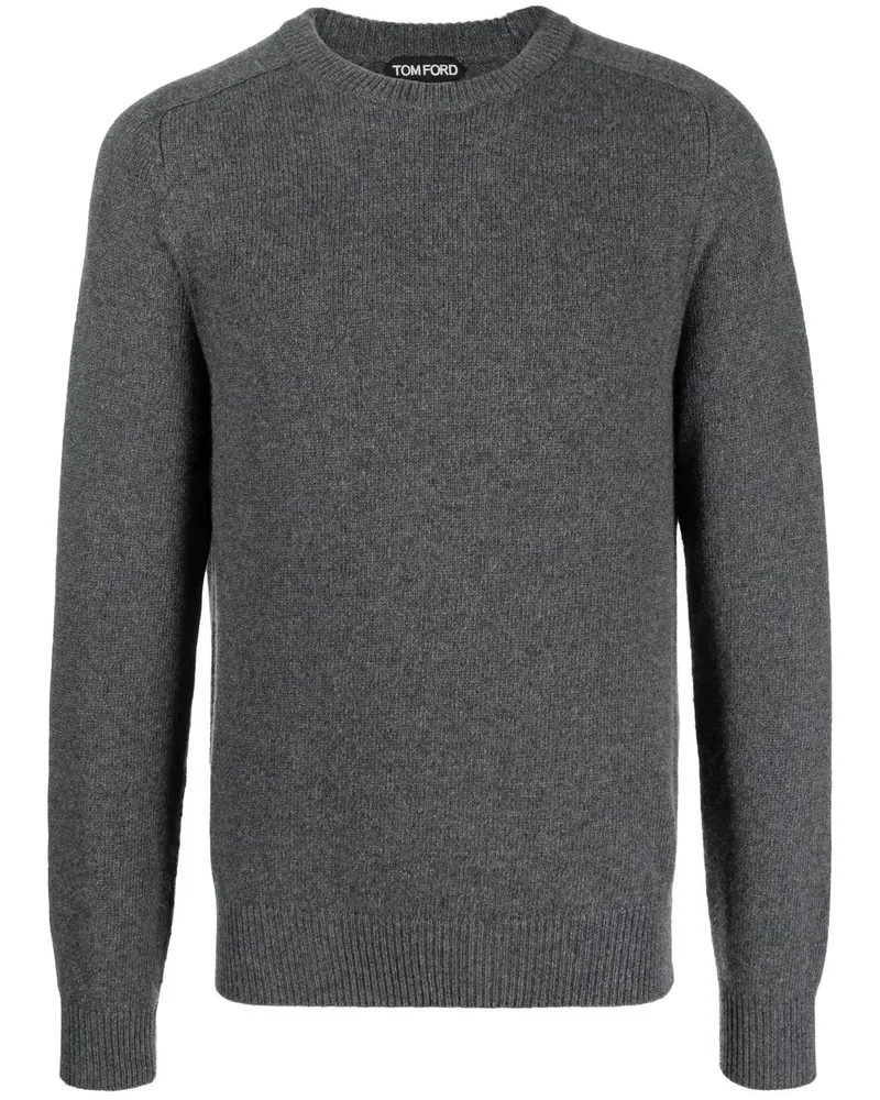 Tom Ford Gestrickter Kaschmirpullover - Grau Grau