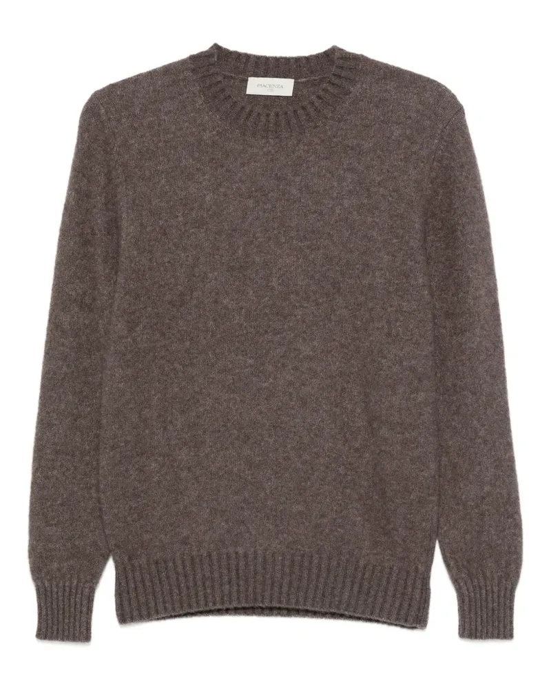 Piacenza Cashmere Pullover mit Rundhalsausschnitt - Braun Braun