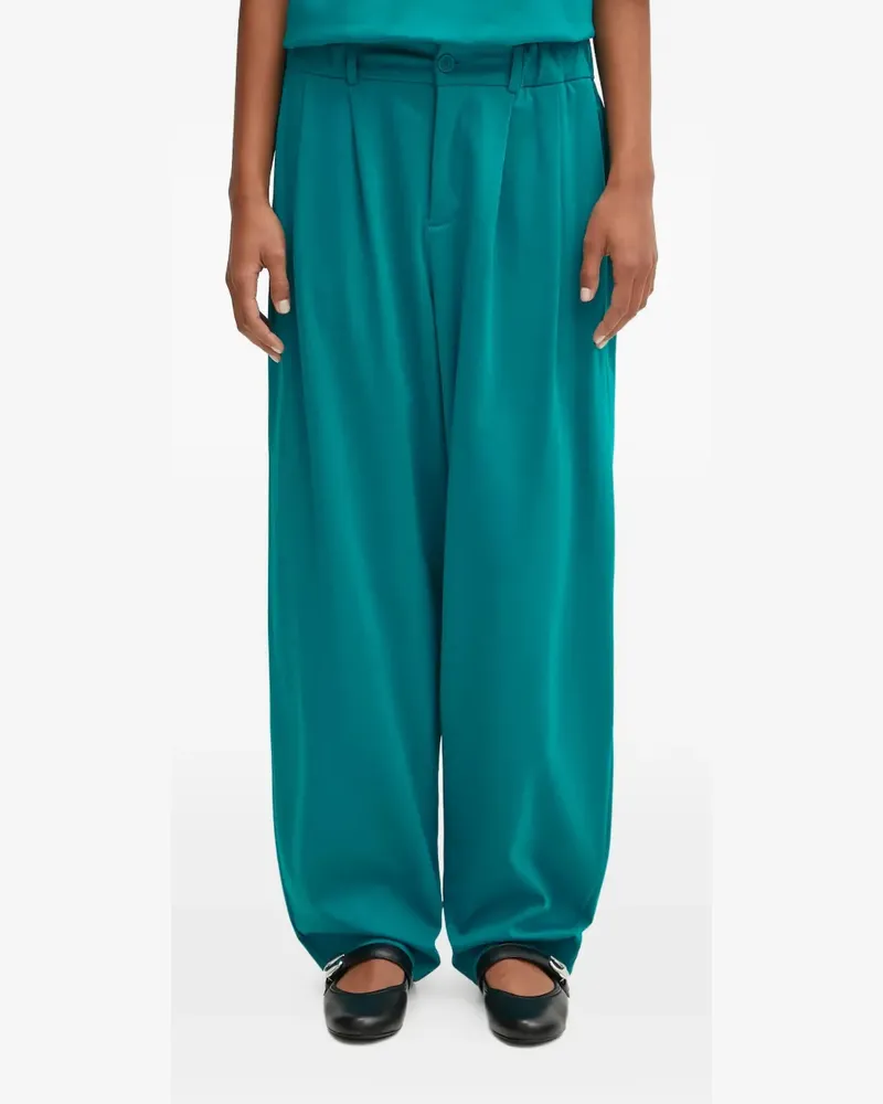 PANGAIA pleated trousers - Grün Grün