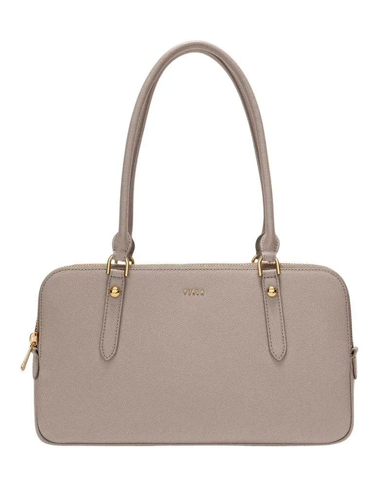 Furla Mittelgroßer Boston Shopper - Grau Grau