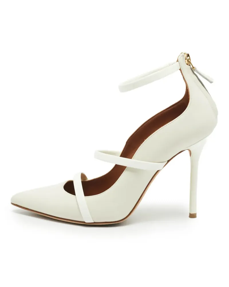 Malone Souliers Robyn Pumps mit drei Riemen - Nude Nude