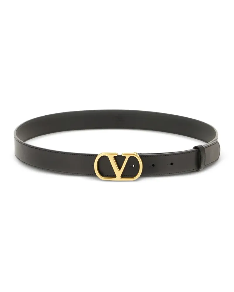 Valentino Garavani Gürtel mit VLogo-Schnalle - Schwarz Schwarz