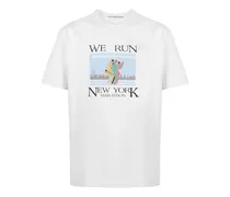 Marathon T-Shirt mit grafischem Print