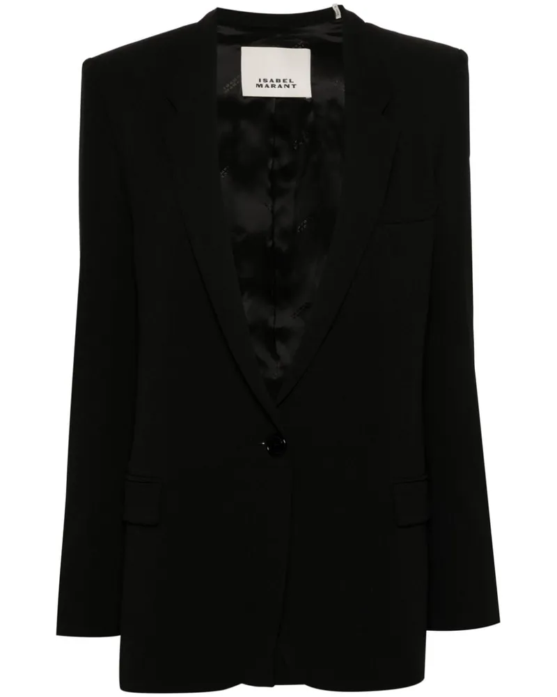 Isabel Marant Omelia Blazer - Schwarz Schwarz
