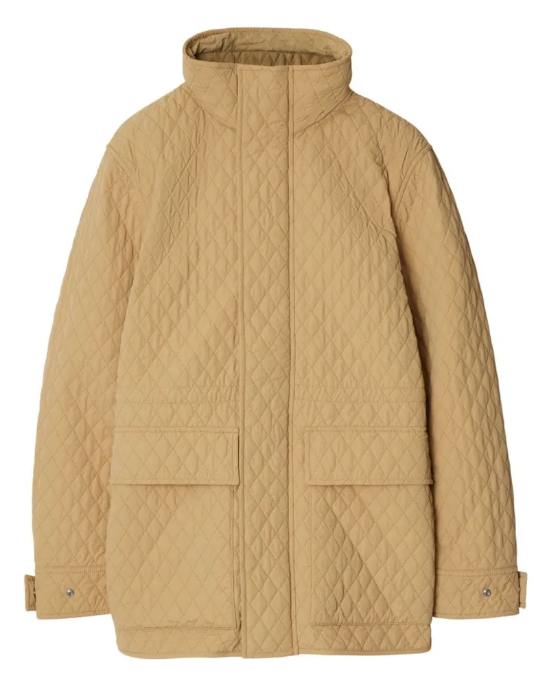 Burberry Gesteppte Kapuzenjacke - Nude Nude