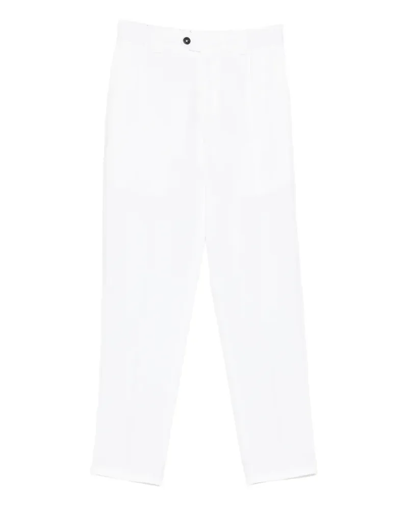 PT TORINO buttoned trousers - Weiß Weiß