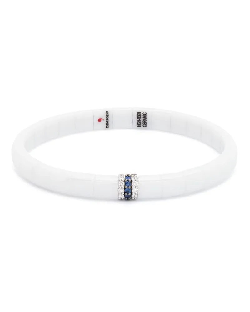 Roberto Demeglio 18kt Pura Weißgoldarmband - Silber Silber