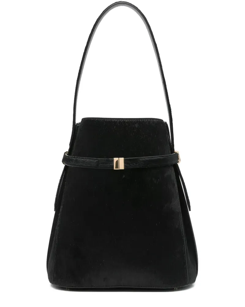 Totême Beuteltasche aus Leder - Schwarz Schwarz