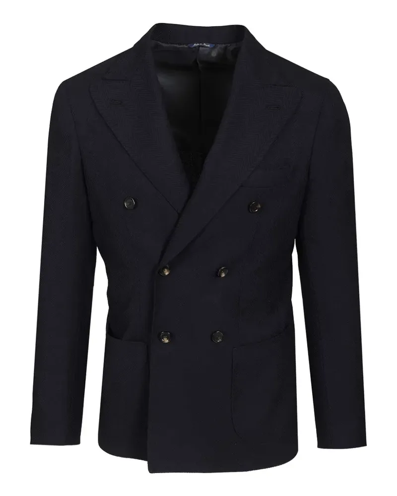 Al Duca D’Aosta 1902 double-breasted blazer - Blau Blau