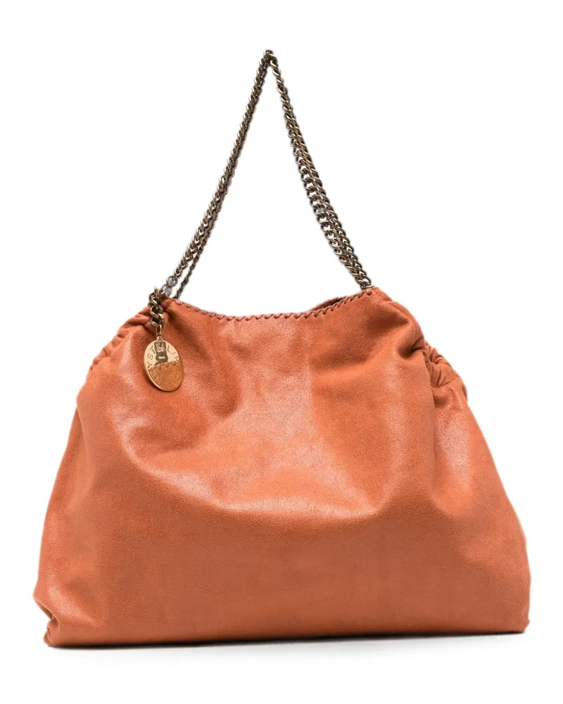 Stella McCartney Falabella chain-link shoulder bag - Orange Orange