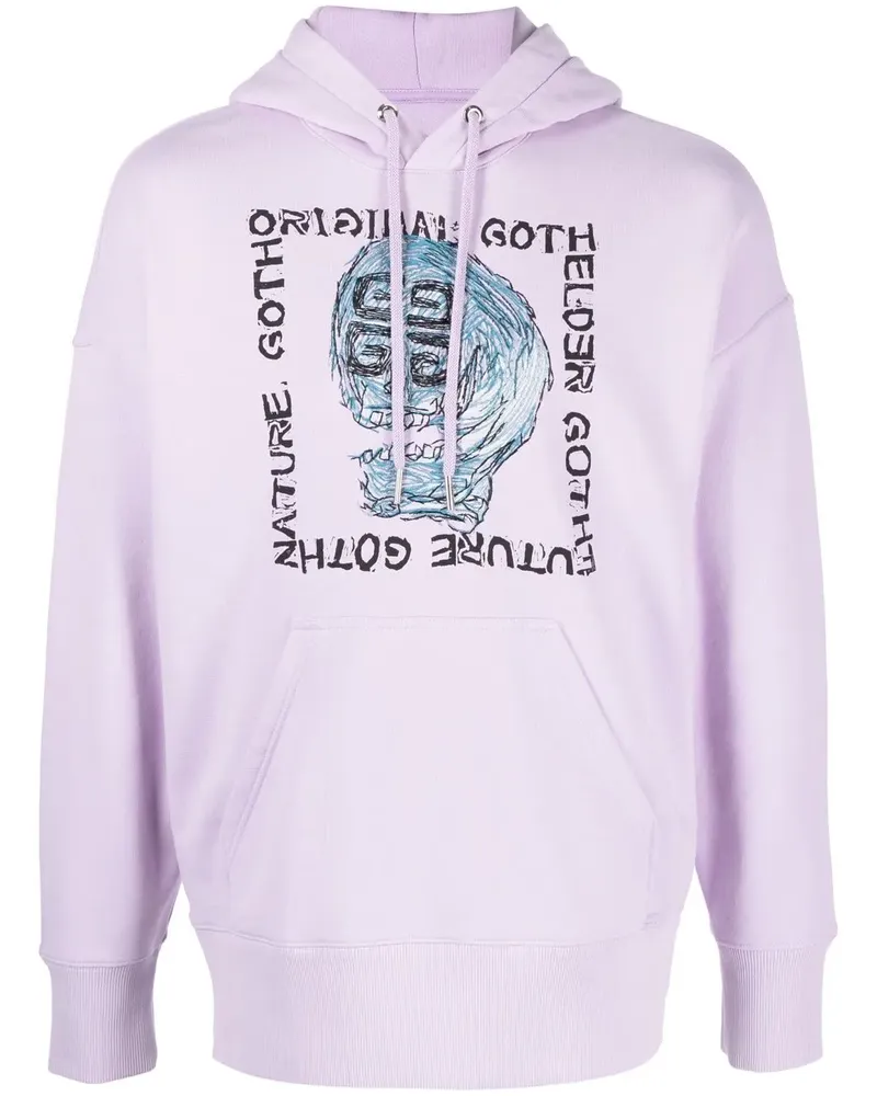 Givenchy Hoodie im Oversized-Look - Violett Violett