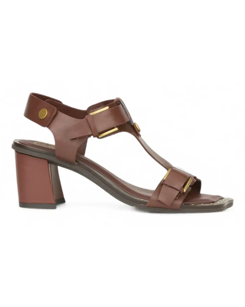 ash Criss Sandalen aus Kalbsleder - Braun Braun