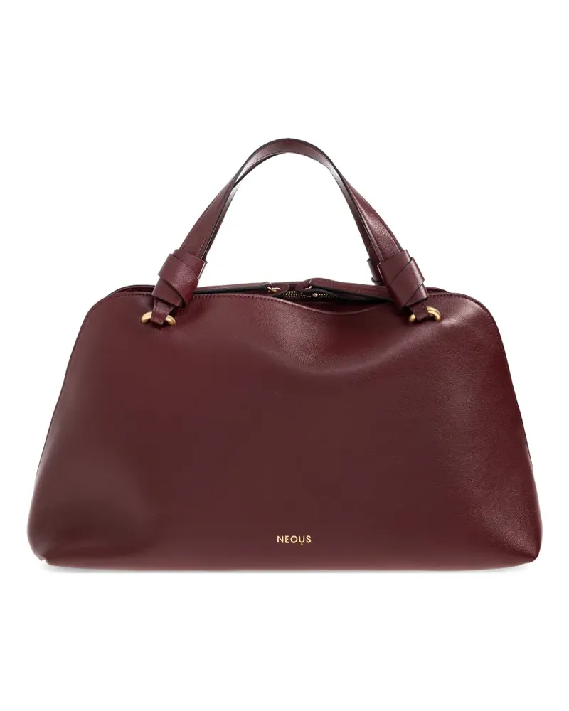 NEOUS Aries leather tote bag - Rot Rot