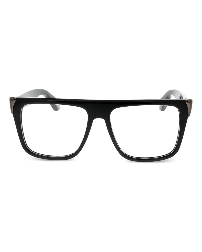 Roberto Cavalli Brille mit eckigem Gestell - Schwarz Schwarz