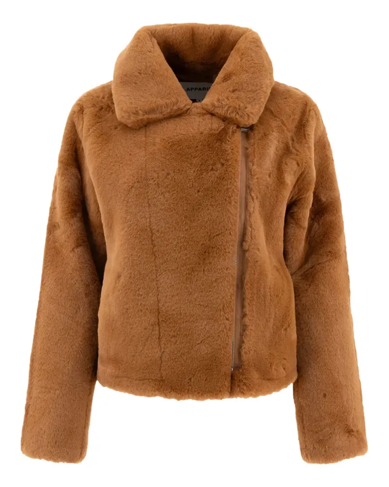 APPARIS Asymmetrische Jacke - Braun Braun