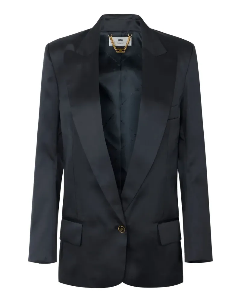 Elisabetta Franchi Gazar Jacke - Schwarz Schwarz