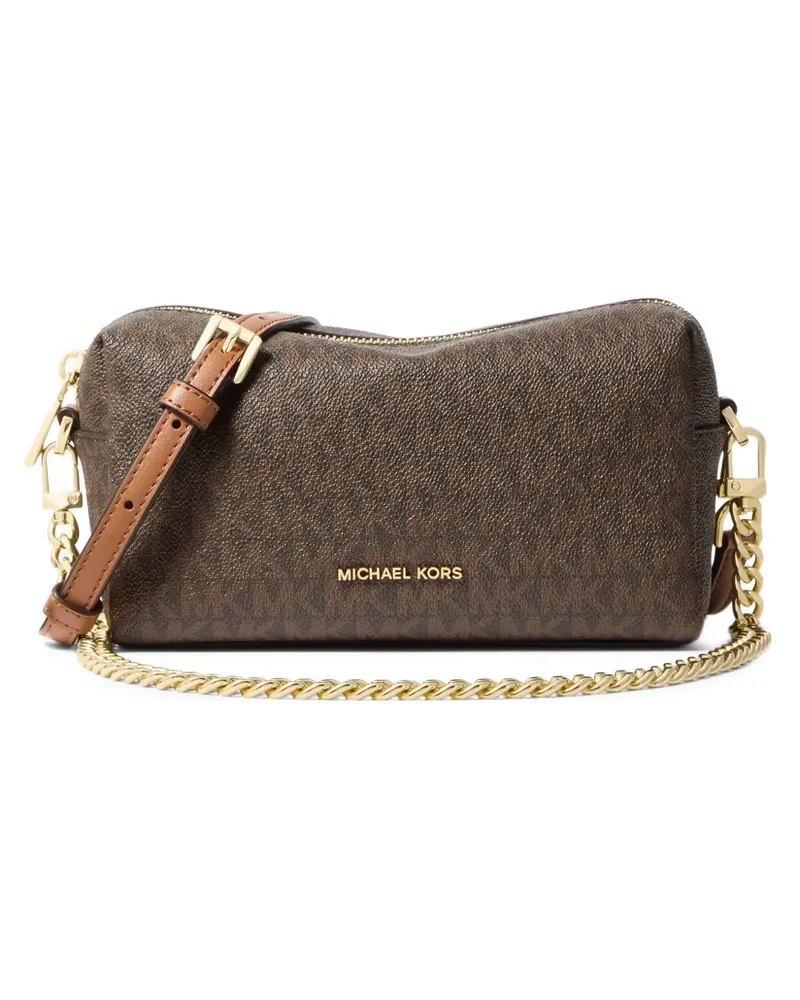 Michael Kors Kleine Bryant Umhängetasche mit Logo - Braun Braun