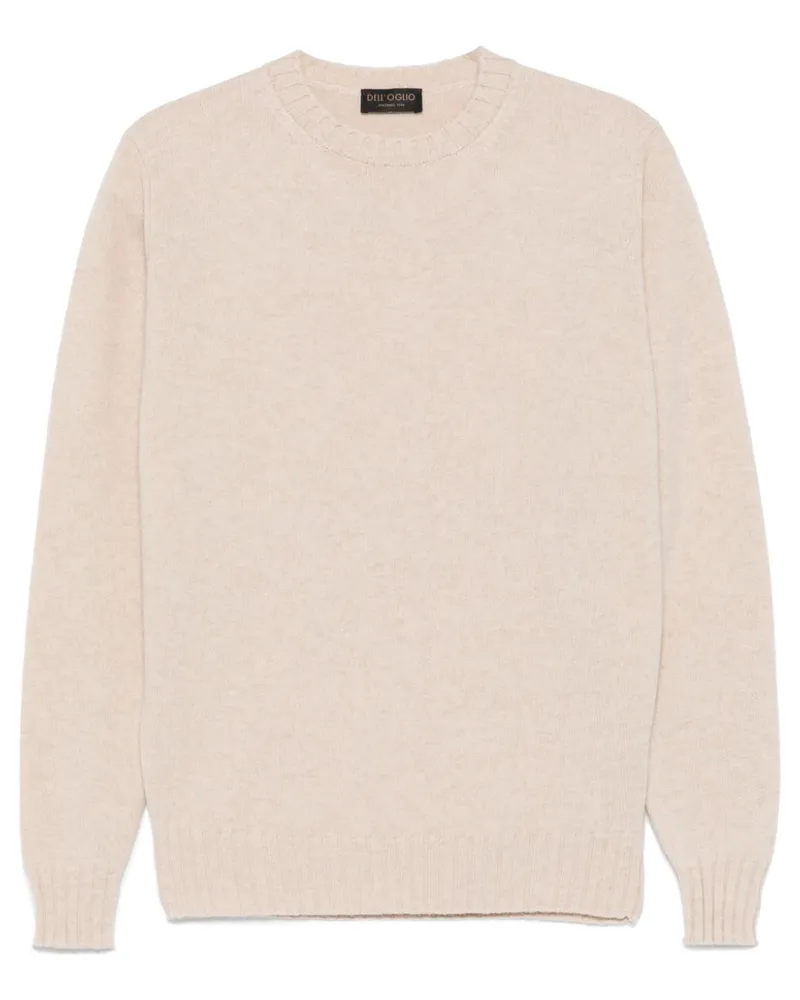 Dell'oglio Sweatshirt mit Rundhalsausschnitt - Nude Nude