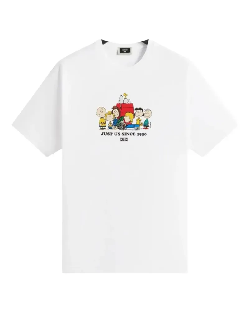KITH x Snoopy Peanuts Just Us Since 1950 "White" T-shirt - Weiß Weiß