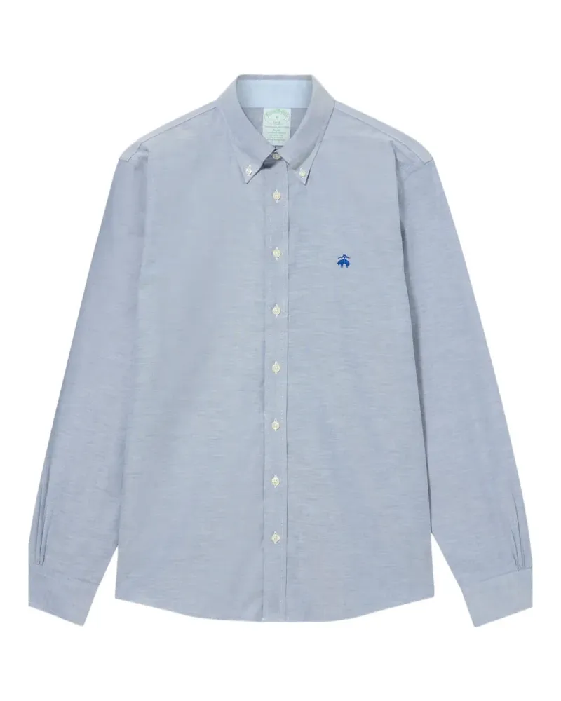 Brooks Brothers Hemd mit Button-down-Kragen - Blau Blau