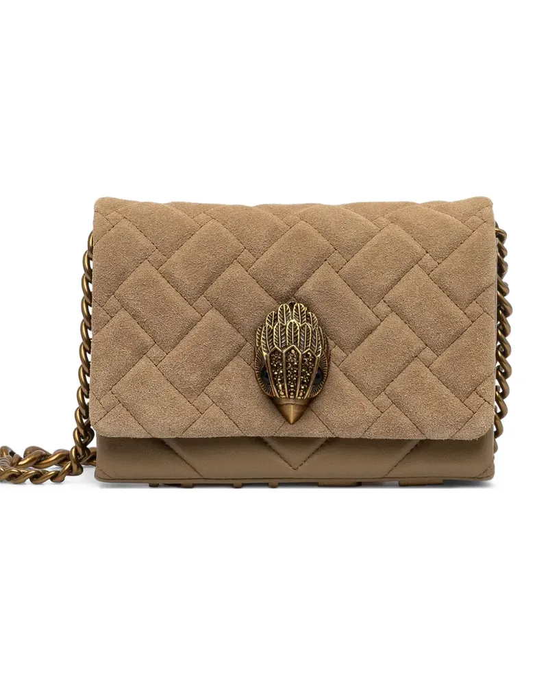 Kurt Geiger Kleine Umhängetasche mit Steppung - Braun Braun