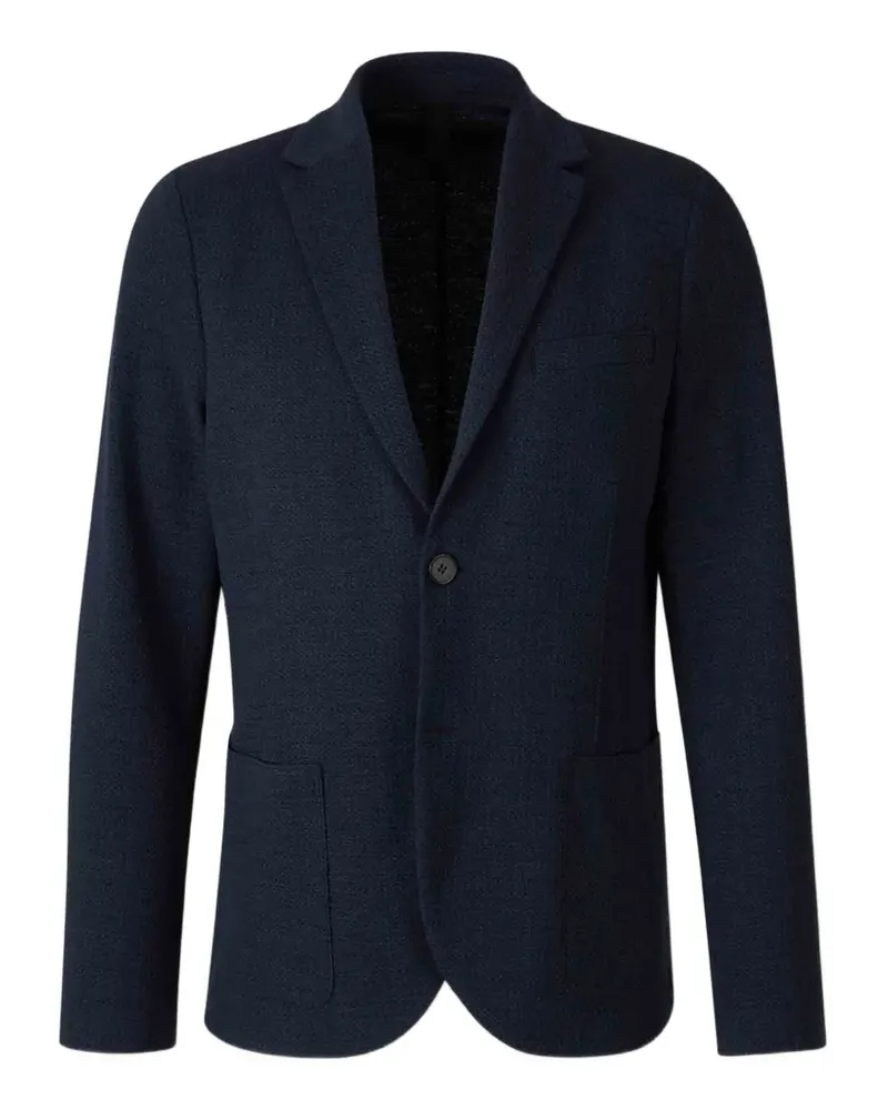 Harris Wharf London 2b. Sakko mit fallendem Revers - Blau Blau