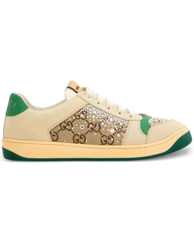 Gucci Screener Sneakers - Nude Nude