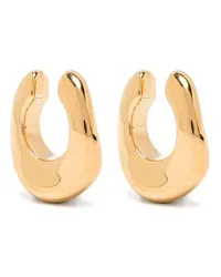 Jil Sander Ear Cuffs mit Logo-Gravur Gold