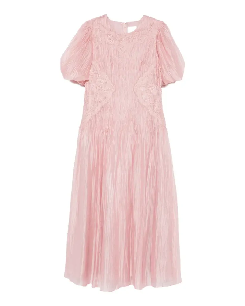 Aje. Ophelia midi dress - Rosa Rosa