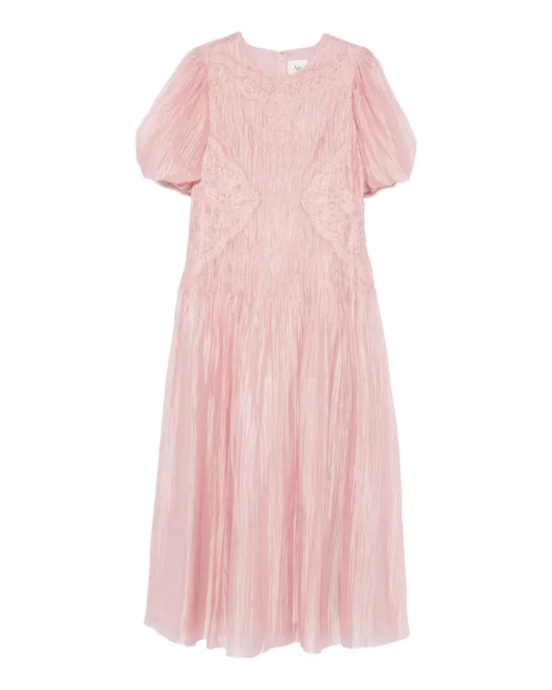 Aje. Ophelia midi dress - Rosa Rosa