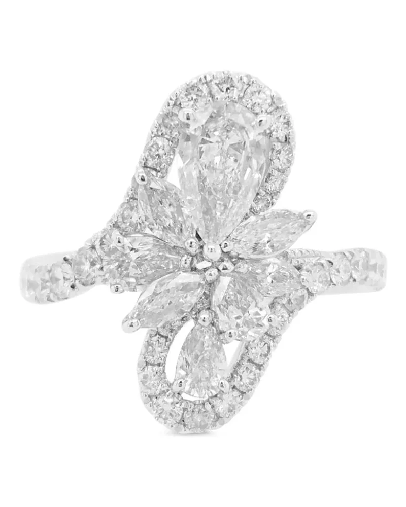 HYT Jewelry Ring aus Platin - Silber Silber