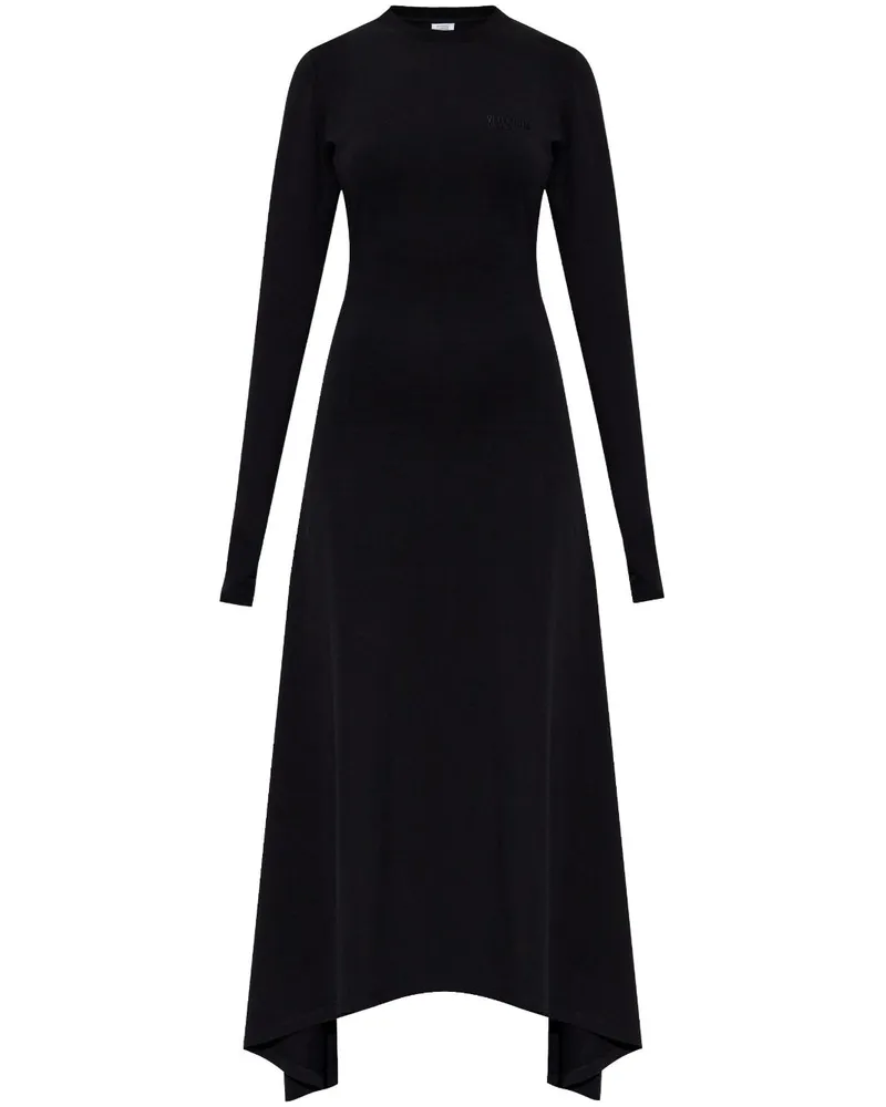 VETEMENTS Kleid mit Logo - Schwarz Schwarz