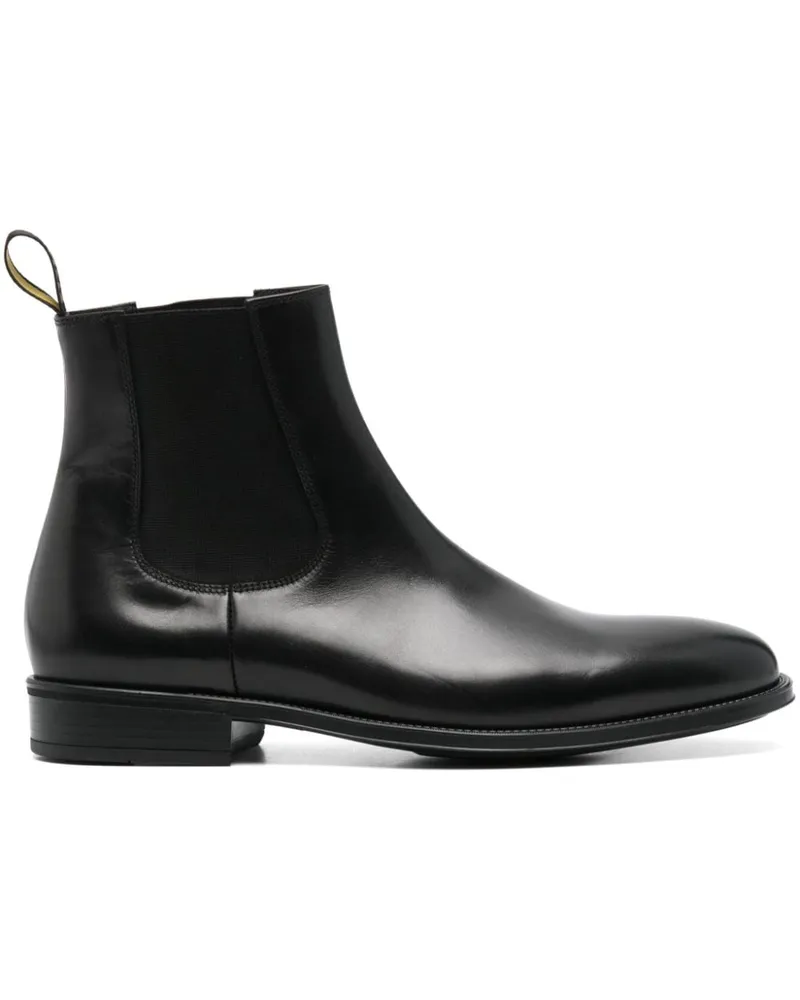 Doucal´s Klassische Chelsea-Boots - Schwarz Schwarz