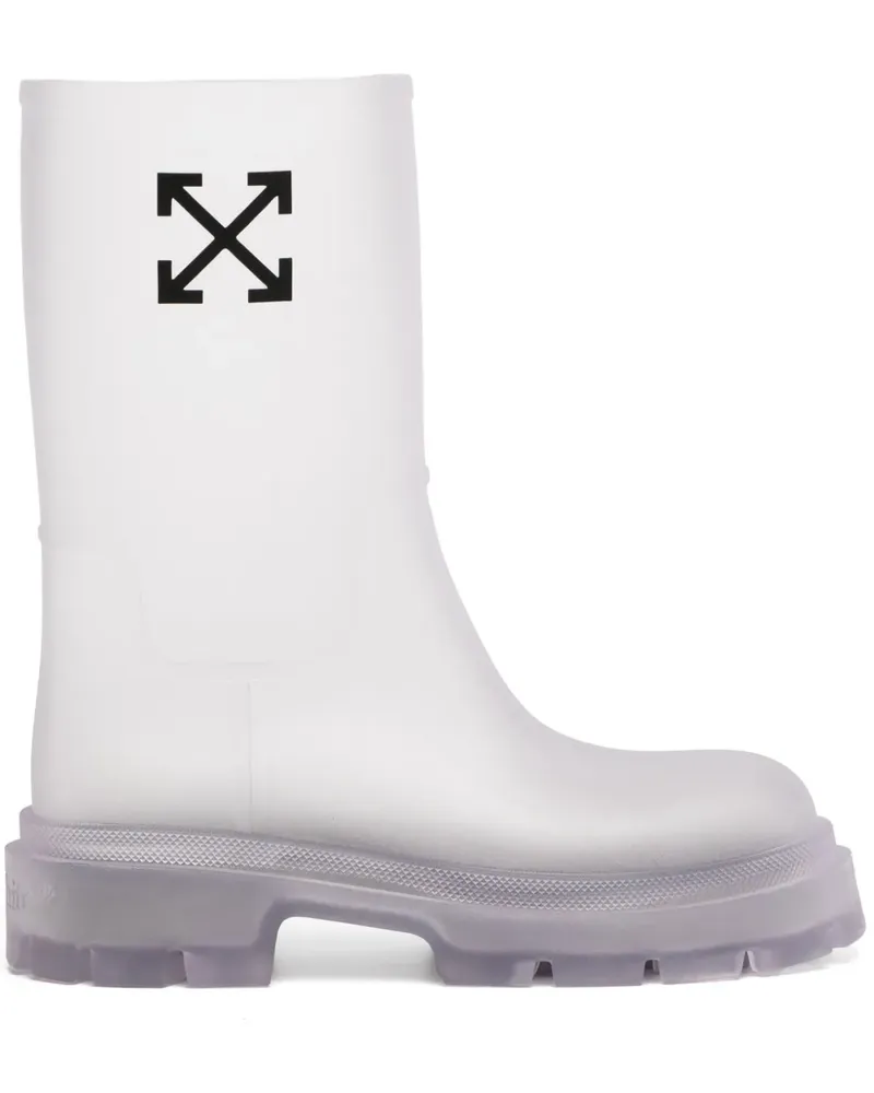 OFF-WHITE Reboot Arrow Stiefel - Weiß Weiß