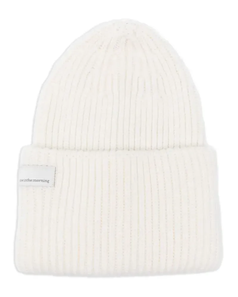 nine:inthe:morning Gerippter Hut - Weiß Weiß