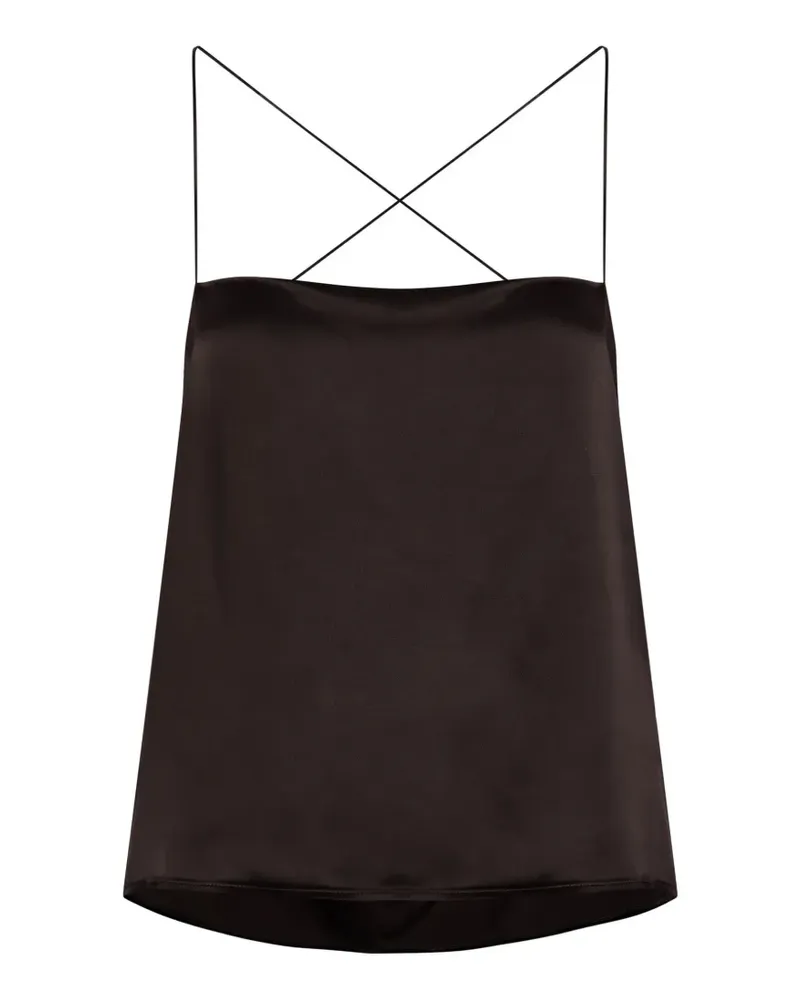 ARMARIUM Top mit überkreuzten Trägern - Braun Braun